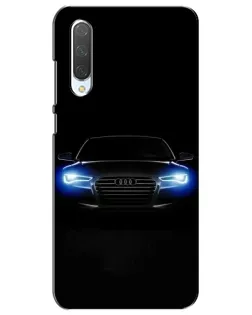 Чохол для Xiaomi Mi CC9e з картинкою «Audi в неоні»