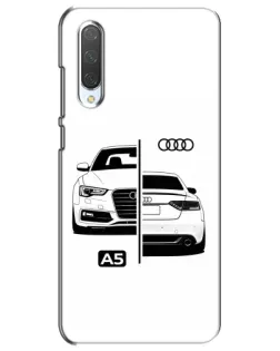 Чохол для Xiaomi Mi CC9e з картинкою «Audi — контрастний дизайн»