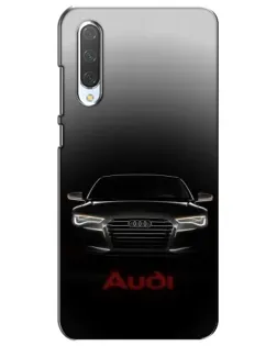 Чохол для Xiaomi Mi CC9e з картинкою «Audi — градієнтний контур»