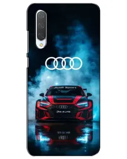 Чохол для Xiaomi Mi CC9e з картинкою «Audi Sport — неон»