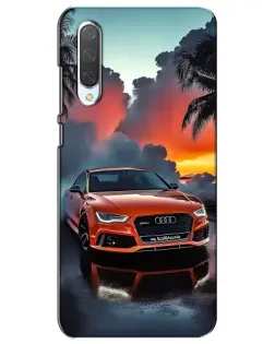 Чохол для Xiaomi Mi CC9e з картинкою «Audi — захід сонця»