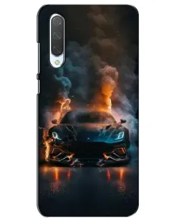 Чохол для Xiaomi Mi CC9e з картинкою «Lamborghini димна естетика»