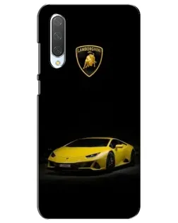 Чохол для Xiaomi Mi CC9e з картинкою «Lamborghini жовтий акцент»