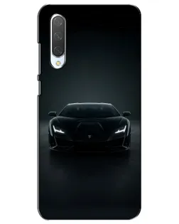 Чохол для Xiaomi Mi CC9e з картинкою «Чорний Lamborghini Aventador»