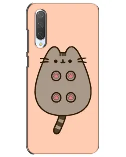 Чохол для Xiaomi Mi CC9e з картинкою «Пушин пузиком догори»