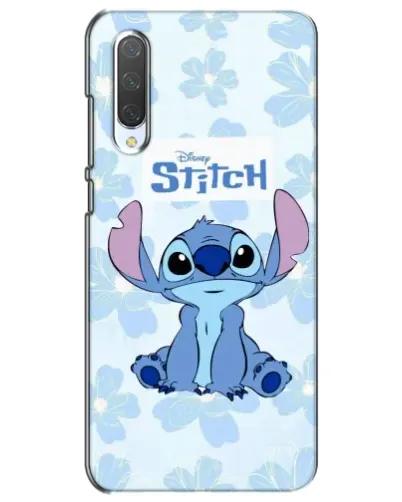 Чохол для Xiaomi Mi CC9e з картинкою «Stitch серед квітів»