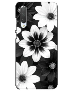 Чехол для Xiaomi Mi CC9e с картинкой «Монохромные астры» Чехол для Xiaomi Mi CC9e с картинкой «Монохромные астры»
