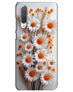 Чехол для Xiaomi Mi CC9e с картинкой «Белые сухоцветы» Чехол для Xiaomi Mi CC9e с картинкой «Белые сухоцветы»