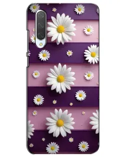 Чехол для Xiaomi Mi CC9e с картинкой «Ромашки на фиолетовом» Чехол для Xiaomi Mi CC9e с картинкой «Ромашки на фиолетовом»