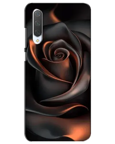 Чехол для Xiaomi Mi CC9e с картинкой «Шелковая черная роза» Чехол для Xiaomi Mi CC9e с картинкой «Шелковая черная роза»