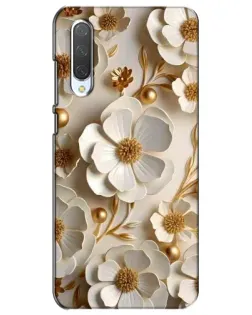 Чехол для Xiaomi Mi CC9e с картинкой «Белие бумажние цвети» Чехол для Xiaomi Mi CC9e с картинкой «Белие бумажние цвети»