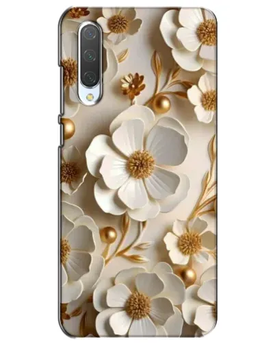Чехол для Xiaomi Mi CC9e с картинкой «Белие бумажние цвети» Чехол для Xiaomi Mi CC9e с картинкой «Белие бумажние цвети»