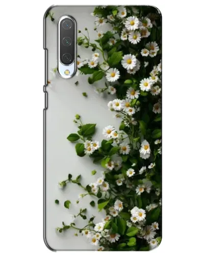Чехол для Xiaomi Mi CC9e с картинкой «Ветка мелких белых цветов» Чехол для Xiaomi Mi CC9e с картинкой «Ветка мелких белых цветов»