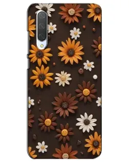 Чехол для Xiaomi Mi CC9e с картинкой «Узор из маленьких подсолнухов» Чехол для Xiaomi Mi CC9e с картинкой «Узор из маленьких подсолнухов»