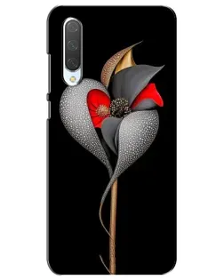 Чехол для Xiaomi Mi CC9e с картинкой «Серебряный фантазийный цветок» Чехол для Xiaomi Mi CC9e с картинкой «Серебряный фантазийный цветок»