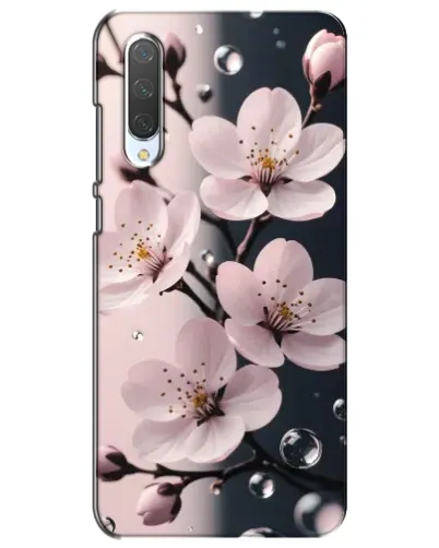 Чехол для Xiaomi Mi CC9e с картинкой «Нежная сакура и капли» Чехол для Xiaomi Mi CC9e с картинкой «Нежная сакура и капли»