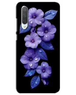 Чехол для Xiaomi Mi CC9e с картинкой «Фиолетовые цветы с росою» Чехол для Xiaomi Mi CC9e с картинкой «Фиолетовые цветы с росою»