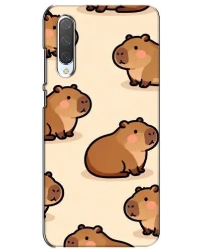 Чохол для Xiaomi Mi CC9e з картинкою «Паттерн милих капібар» Чохол для Xiaomi Mi CC9e з картинкою «Паттерн милих капібар»