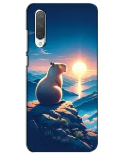 Чохол для Xiaomi Mi CC9e з картинкою «Захід сонця з капібарою» Чохол для Xiaomi Mi CC9e з картинкою «Захід сонця з капібарою»
