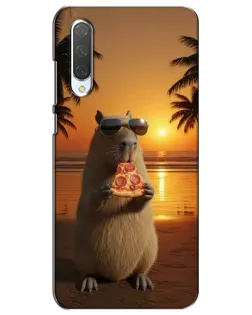 Чохол для Xiaomi Mi CC9e з картинкою «Капібара з піцою» Чохол для Xiaomi Mi CC9e з картинкою «Капібара з піцою»