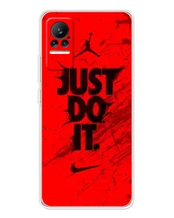 Чехол для Xiaomi Civi 1S с картинкой «Nike Just Do It»
