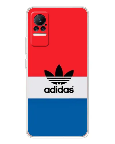 Чехол для Xiaomi Civi 1S с картинкой «Ретро блоки Adidas» Чехол для Xiaomi Civi 1S с картинкой «Ретро блоки Adidas»