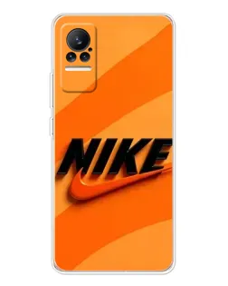 Чехол для Xiaomi Civi 1S с картинкой «Оранжевый драйв Nike» Чехол для Xiaomi Civi 1S с картинкой «Оранжевый драйв Nike»