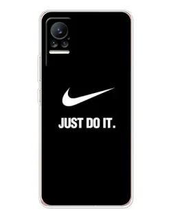 Чехол для Xiaomi Civi 1S с картинкой «Классический принт Nike» Чехол для Xiaomi Civi 1S с картинкой «Классический принт Nike»