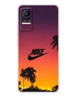 Чехол для Xiaomi Civi 1S с картинкой «Nike на закате солнца» Чехол для Xiaomi Civi 1S с картинкой «Nike на закате солнца»