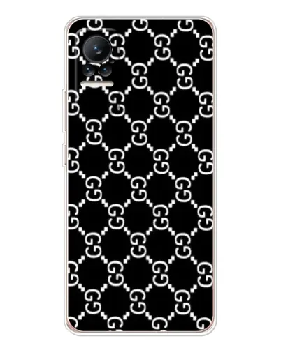 Чехол для Xiaomi Civi 1S с картинкой «Gucci — сетчатый паттерн»