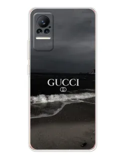 Чехол для Xiaomi Civi 1S с картинкой «Gucci — морской прибой»