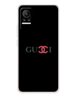 Чехол для Xiaomi Civi 1S с картинкой «Gucci — красный градиент»