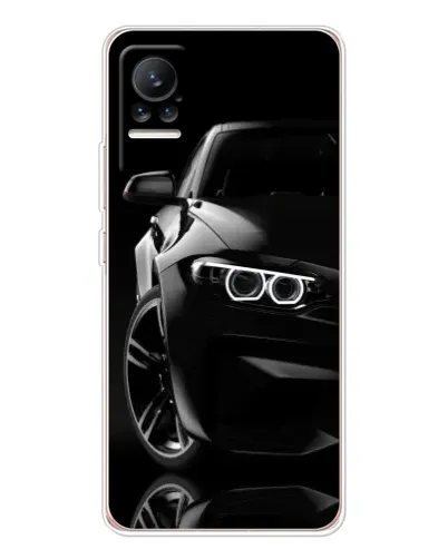 Чехол для Xiaomi Civi 1S с картинкой «Черная BMW — профиль» Чехол для Xiaomi Civi 1S с картинкой «Черная BMW — профиль»