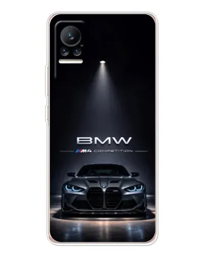 Чехол для Xiaomi Civi 1S с картинкой «BMW сквозь ночной город» Чехол для Xiaomi Civi 1S с картинкой «BMW сквозь ночной город»