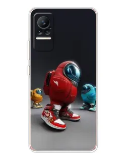 Чехол для Xiaomi Civi 1S с картинкой «Among Us — 3D стиль»