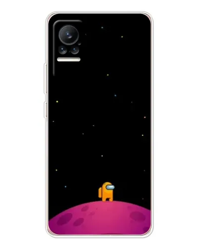 Чехол для Xiaomi Civi 1S с картинкой «Одинокий герой на планете»
