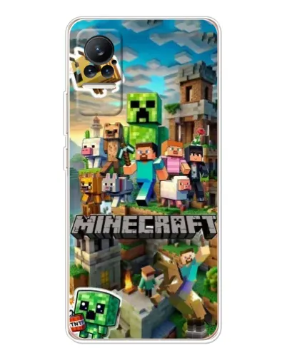 Чехол для Xiaomi Civi 1S с картинкой «Замок Minecraft» Чехол для Xiaomi Civi 1S с картинкой «Замок Minecraft»