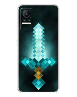 Чохол для Xiaomi Civi 1S з картинкою «Алмазний меч неон» Чохол для Xiaomi Civi 1S з картинкою «Алмазний меч неон»