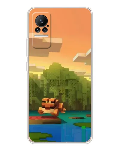 Чехол для Xiaomi Civi 1S с картинкой «Майнкрафт закат солнца» Чехол для Xiaomi Civi 1S с картинкой «Майнкрафт закат солнца»