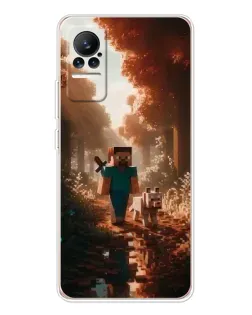 Чохол для Xiaomi Civi 1S з картинкою «Стів у лісі» Чохол для Xiaomi Civi 1S з картинкою «Стів у лісі»