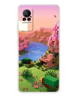 Чохол для Xiaomi Civi 1S з картинкою «Рожеве дерево Minecraft» Чохол для Xiaomi Civi 1S з картинкою «Рожеве дерево Minecraft»