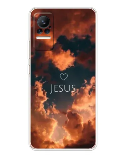 Чехол для Xiaomi Civi 1S с картинкой «Сияние Имени Jesus»