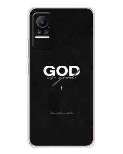 Чехол для Xiaomi Civi 1S с картинкой «GOD — Бог над всем»