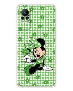 Чохол для Xiaomi Civi 1S з картинкою «Mickey в клітинку»
