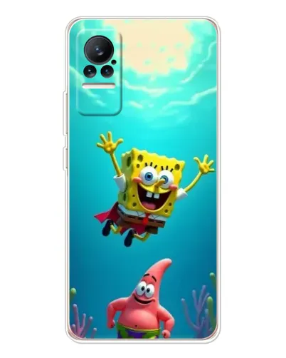 Чехол для Xiaomi Civi 1S с картинкой «Спанч Боб под водой» Чехол для Xiaomi Civi 1S с картинкой «Спанч Боб под водой»