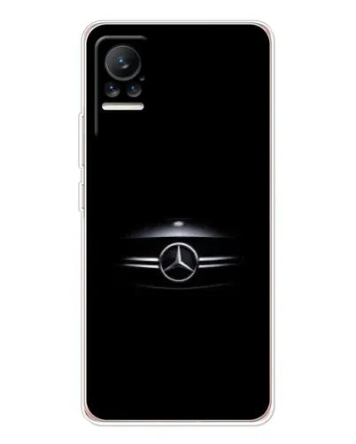 Чехол для Xiaomi Civi 1S с картинкой «Mercedes — абстрактные линии»