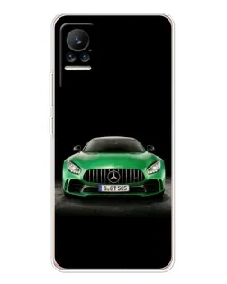 Чехол для Xiaomi Civi 1S с картинкой «Mercedes — неоновый лого» Чехол для Xiaomi Civi 1S с картинкой «Mercedes — неоновый лого»