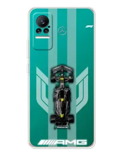 Чехол для Xiaomi Civi 1S с картинкой «Mercedes AMG Petronas» Чехол для Xiaomi Civi 1S с картинкой «Mercedes AMG Petronas»