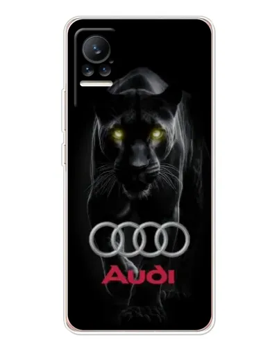 Чехол для Xiaomi Civi 1S с картинкой «Пантера и Audi»