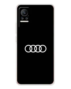 Чехол для Xiaomi Civi 1S с картинкой «Audi White Logo» Чехол для Xiaomi Civi 1S с картинкой «Audi White Logo»
